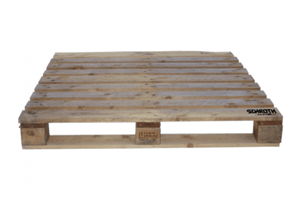 Einwegpalette Gebraucht 1000x1000 mm