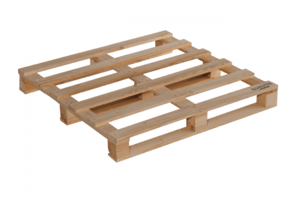 Einwegpalette Gebraucht 5 Deck 1000x1000 mm
