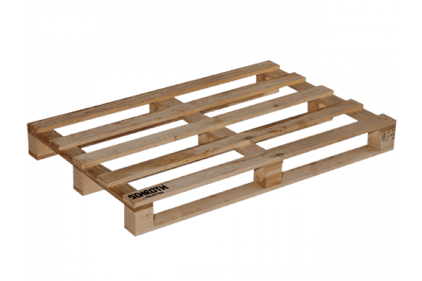 Einwegpalette Gebraucht 800x1200 mm 5 Deck 18mm