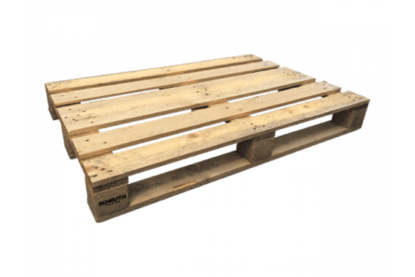 Einwegpalette Gebraucht 800x1200 mm 5 Deck Var3