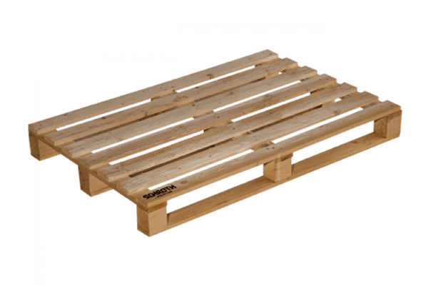 Einwegpalette Neu 800x1200 mm 7 Deck 22mm